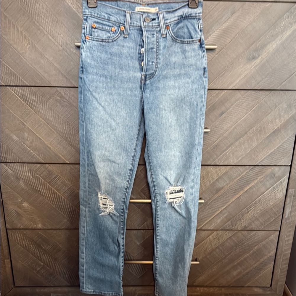 Levi's Blue Straight Leg Vintage Jeans